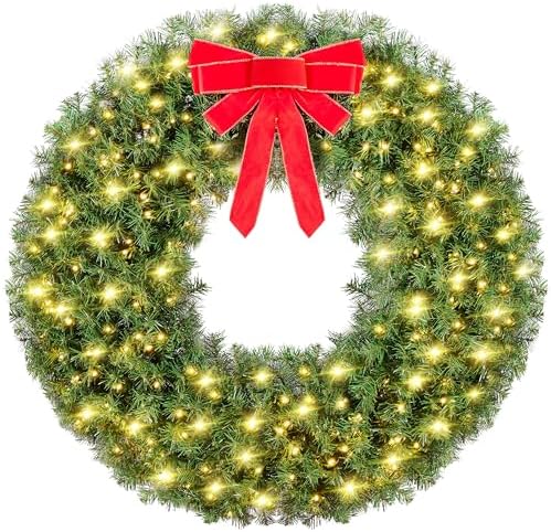 Yaheetech 48in Large Artificial Christmas Wreath by Yaheetech
