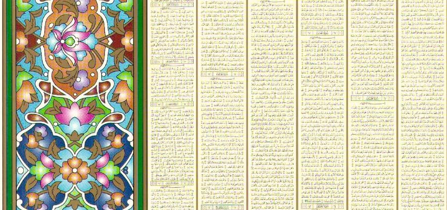 Islamic Wall Art, Syria One-Page Holy Quran Visualization, Arabic Calligraphy, Quranic, Islamic Art, Quran, Ramadan Decoration, Muslim and Ramadan Decoration - Image 4