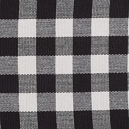 Park Designs Buffalo Check Placemat Set of 4, Black - Image 3