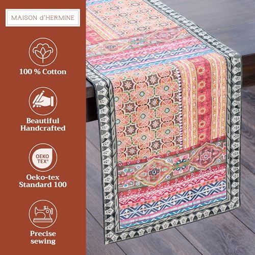 Maison d' Hermine Table Runner 100% Cotton 14.50" x 108" (Single Layer) - Image 2