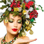 Boao 96 Pcs Mini Christmas Balls Tree Ornament, Classic, 1.57 Inch - Image 5