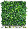 Artificial Grass Wall Panels 20"x20" 16pcs Hedge Greenery Backdrop, UV-Anti by EverNature