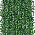 1008 Feet 144 Pack Fake Greenery Ivy Leaf Plants, Hanging Garland Vine Leaves, Artificial Flowers Foliage for Bedroom Wall Decor by ZYIGYI