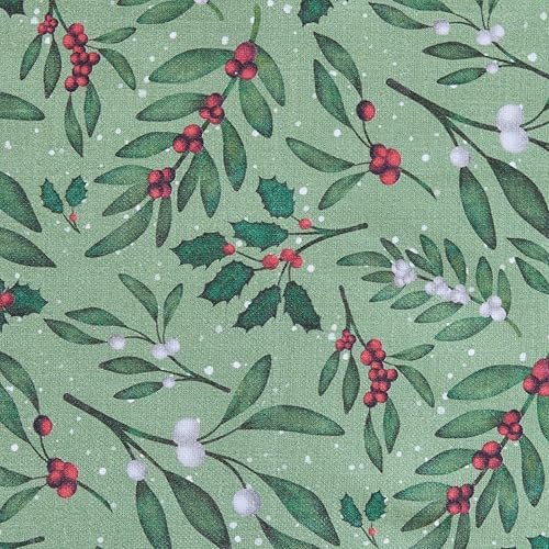 Park Designs Under The Mistletoe Table Runner 13" X 54" - Image 3
