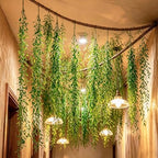 68.9ft Artificial Hanging Willow Vine Greenery Jungle Party Classroom Decor - Image 4