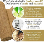 Burlap Table Runners, 12 x 108 Inch - 10 Pack Outdoor Jute Table Runners for Rustic Farmhouse Decor, Thanksgiving, Fall, Natural Color Edge - Image 7