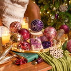 JORNOY 106Pcs Christmas Ornaments Bulk, Shatterproof Plastic Hanging Balls Bulbs Assorted Decor for Tree Decorations Home Holiday Party with Lanyard, Jewel Tone - Image 3