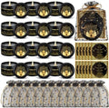 Mtlee 12 Sets Ramadan Gifts Eid Mubarak Party Favor, Black by MTLEE