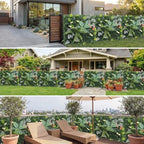 6 Pack 20"x20"Grass Wall Panels-Artificial Boxwood Panels for Greenery Wall Backdrop,UV-Protected Greenery Wall Backdrop Faux Greenery for Indoor Outdoor Decor,Garden Fence,Wedding,Privacy Screen - Image 5