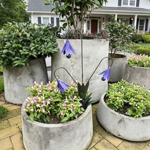Triple Bluebells Garden Stake - Image 6