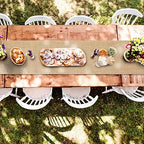 Buryeah 12 Pack Burlap Table Runners 12x71 Inch Rustic Farmhouse Wedding - Image 5