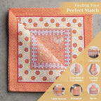 Maison d' Hermine Cloth Napkins Set of 4 Reusable 100% Cotton (20" x 20") - Image 6