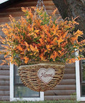 RECUTMS 36Pcs Fall Decoration for Home, Artificial Plants Outdoors Lavender by RECUTMS