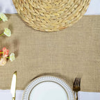 2 Pack 12 inch x 10 Yards Burlap Table Runners, Burlap Roll,Natural Rustic Jute Table Runner Bulk for Western Wedding Table Decorations,Farmhouse Style Party,Kitchen Coffee Table Decor Cover - Image 7