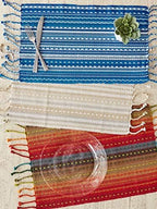 DII Southwest Collection Tabletop, Placemat Set, Natural, 6 Piece - Image 6