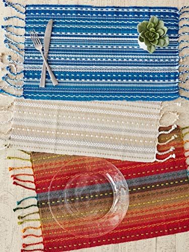 DII Southwest Collection Tabletop, Placemat Set, Natural, 6 Piece - Image 6