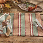 Park Designs Toffee Placemat Set of 4, Braided Cotton - Image 5