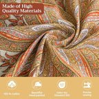 Maison d' Hermine Table Cloth Square Table Reusable 100% Cotton 60"x60" - Image 3