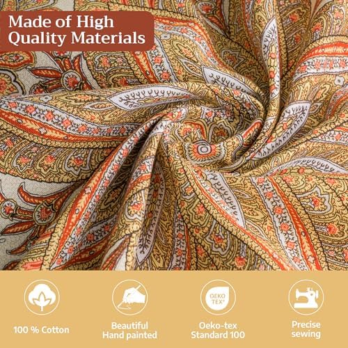 Maison d' Hermine Table Cloth Square Table Reusable 100% Cotton 60"x60" - Image 3