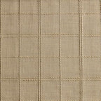 ZeeMart Linen Checked Farmhouse Placemats Set of 6, Camel 13x19in - Image 4