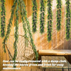 Suncalla 10 Pack 5.57ft Artificial Greenery Garland, Lifelike Fake Vines - Image 6
