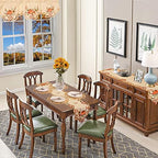 Simhomsen Large Embroidered Thanksgiving Harvest Pumpkins Table Runners for Autumn Or Fall Decorations (14 × 120 Inches) - Image 7