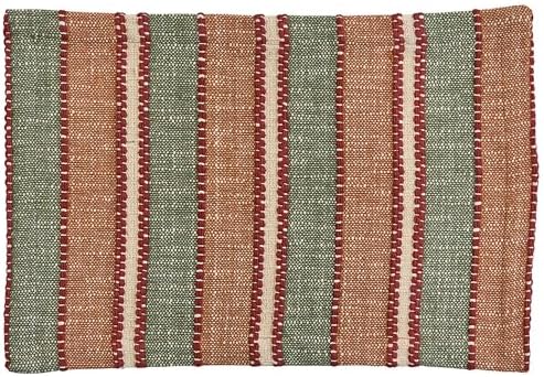 Park Designs Toffee Placemat Set of 4, Braided Cotton - Image 2