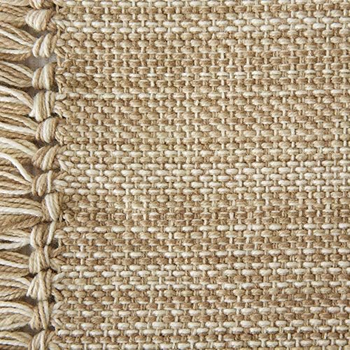 DII Variegated Tabletop Collection, Placemat Set3x19, Taupe, 6 Piece - Image 3