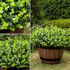 20 Bundles Artificial Plants for Outdoor Fake Plants for Spring Decoration,Faux Eucalyptus Plants for Planter UV Resistant Lifelike for Home Porch Garden（Green） - Image 6