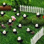 Geelin 100 Pcs Mini Resin Bald Eagle Figurines, Patriotic Bird Decorations - Image 4