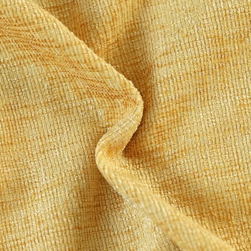 CaliTime Decorative Couch Throw Pillow Covers 18 X 18 Inches Gold - Image 2