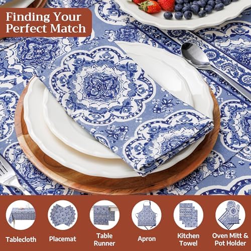 Maison d' Hermine Cloth Napkins Set of 4 Reusable 100% Cotton (20" x 20") - Image 4