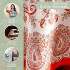 Maison d' Hermine Table Cloth Round Table Reusable 100% Cotton 63" Diameter - Image 3