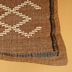 Indian Cotton Cushion Cover Sabra Kilim Pillow Cover Designer Decorative Sofa 18x18 Inche Handwoven Cushion Case for Farmhouse Home Decor Spring Decorative Pillow (Pattern 3) - Image 5
