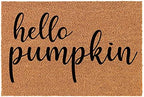 Doormat Natural Coco Coir Door Mat Hello Pumpkin (24" x 16") by Unknown