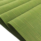 PIGCHCY Placemats Set of 12 Washable Durable Place Mats Vinyl Heat Resistant Non-Slip Table Mats Indoor Outdoor (Sage Green) - Image 7