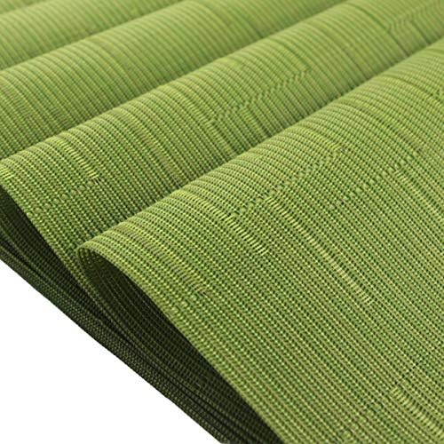 PIGCHCY Placemats Set of 12 Washable Durable Place Mats Vinyl Heat Resistant Non-Slip Table Mats Indoor Outdoor (Sage Green) - Image 7
