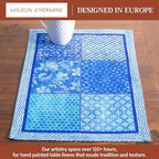 Maison d' Hermine Placemats Set of 4 Reusable 100% Cotton (13"x19") - Image 2