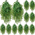 Hoteam 12 Pcs Artificial Hanging Greenery Plants, Vine by Hoteam