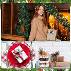 48 Pcs Christmas Floral Picks and Sprays Cone Berry Stems for Craft, Lovely - Image 3