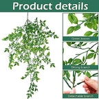 Hoteam 12 Pcs Artificial Hanging Greenery Plants, Vine - Image 3