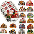 16PCS Interchangeable Welcome Sign for Front Door One Signs Every Season by Unknown