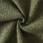MIULEE 18x18 Decorative Boucle Couch Pillow Covers Moss Green - Image 2