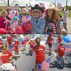 Tegeme 380 Pack Bulk Small American Flags on Stick, Wooden Pole Spear Tip - Image 7