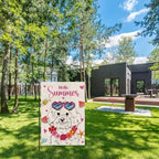 Seasonal Garden Flags Bichon Frise Double Sided Flags Set of 11 Holiday Farmhouse Indoor Outdoor Yard Lawn Christmas Gifts Decorations 12.5x18 Inch - Image 4