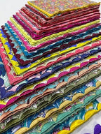 Ridhi Hand Block Print Cloth Napkins, Assorted, 18x18 in, Set of 8 - Image 4