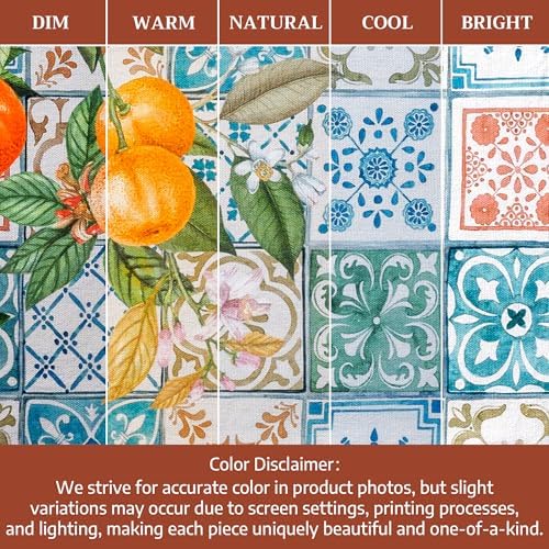 Maison d' Hermine Placemats Set of 4 Reusable 100% Cotton (13"x19") - Image 6