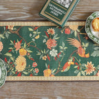 ISAENNE Designer Vintage Linen Long Table Runner,102"x12"-Mitchell - Image 6