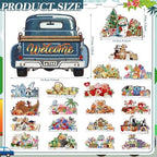 Burbell 21 Pcs Interchangeable Diamond Painting Welcome Sign Blue Truck - Image 2