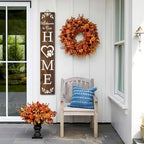 FemiaD Welcome To Our Home Sign For Front Porch Standing 8x63inch Wooden Dog Paw Welcome Sign Large Farmhouse Rustic Outdoor Tall Vertical Porch Sign for Home Front Door Wall Decor - Image 5